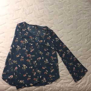 Floral long sleeve